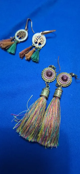 2 paia orecchini estivi