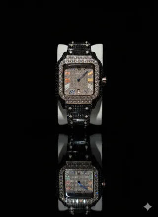 Reloj de mujer Cartier con diamantes
