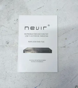 Reproductor DVD Nevir, con TDT