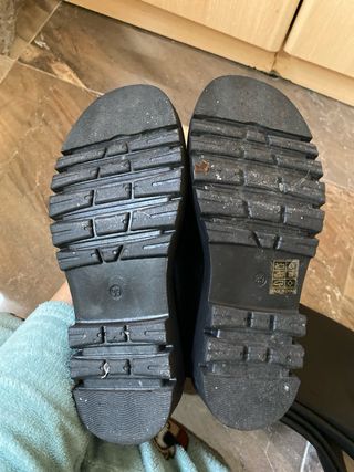 Botas altas negras plataforma