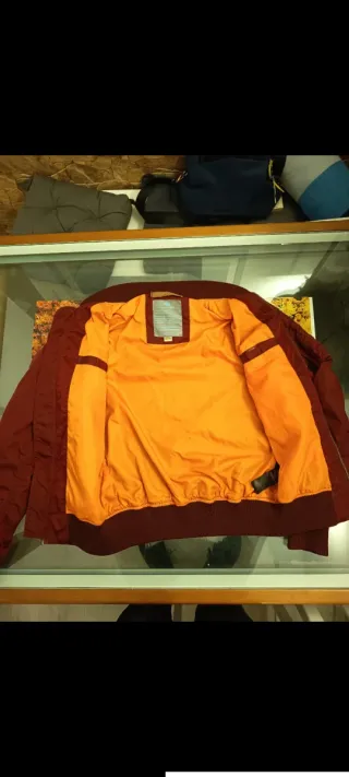 Chaqueta Bomber Alpha Industries Roja para Mujer