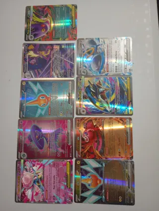 Cartas Pokémon Mega Gengar EX, Empoleon EX, Rotom