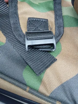 Taburete plegable camping camuflaje