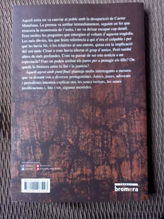 Aquell agost amb punt final