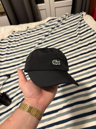 Gorra Lacoste Negra