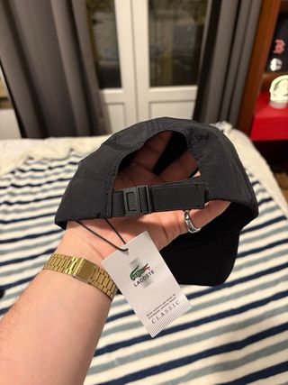 Gorra Lacoste Negra