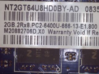 Pack 2x2GB RAM Nanya DDR2 800MHz PC2-6400U