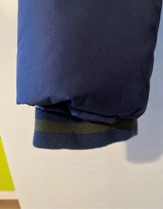 Abrigo niño azul, verde y blanco Talla 14(1,64cm)