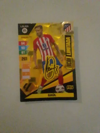 Cromo Saúl LaLiga EA Sports Edición Limitada