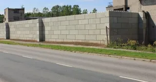 Muros de bloques de hormigón