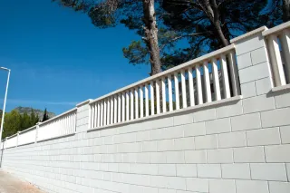 Muros de bloques de hormigón