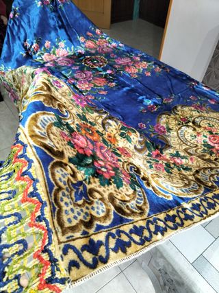 Tapiz antiguo hecho a mano