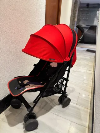 Silla de paseo Baby Monster Fast Roja