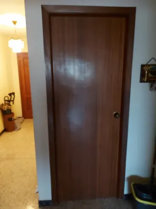 Puerta interior madera vintage