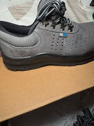 Zapatos de seguridad grises