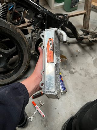 Radiador KTM 125 Aluminio