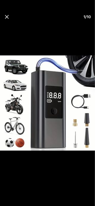 Inflador Portátil Eléctrico