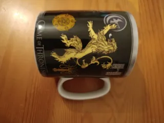 Taza Juego de Tronos León y Rosa