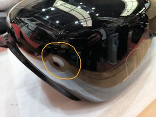 Depósito Gasolina QJ SRV 125 Negro. Golpeado