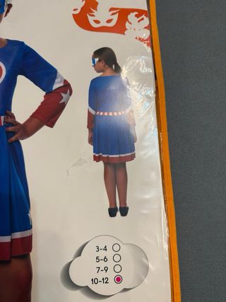 Disfraz Star Girl Talla 10-12 Partilandia