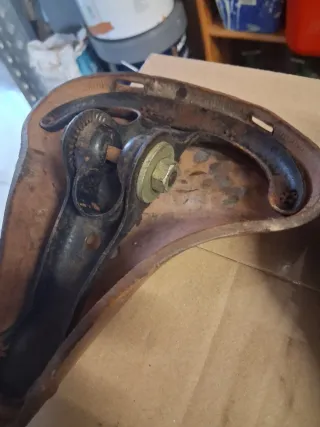 Asiento de piel para bicicleta,nuevos de epoca