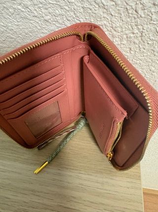 Monedero ,Billetera Bimba y Lola  Rosa de Nylon40