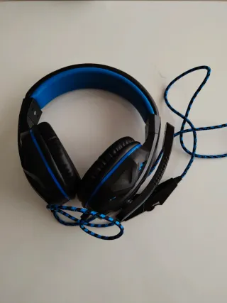 Cascos Gaming Blackfire Azules