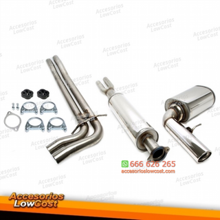 Sistema de escape TA Technix de acero inoxidable