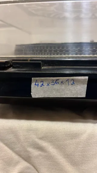 Tocadiscos CEC Profesional Negro