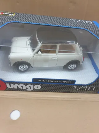 Coche Mini Cooper 1969 Burago 1/18
