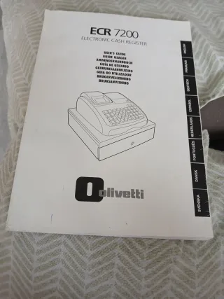 Caja Registradora Olivetti ECR 7200