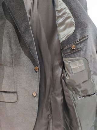 Americana Roberto Verino color Negro/Gris talla 48