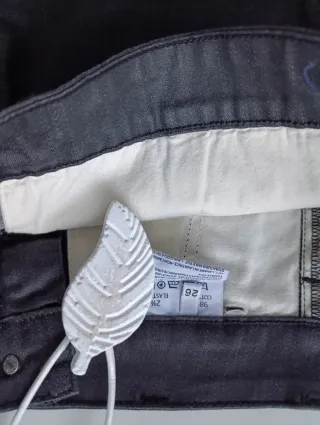 Falda vaquera negra mujer