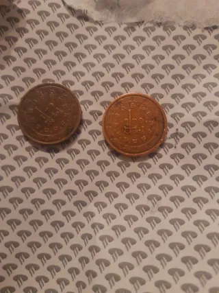 2 Monedas 2 Céntimos Portugal
