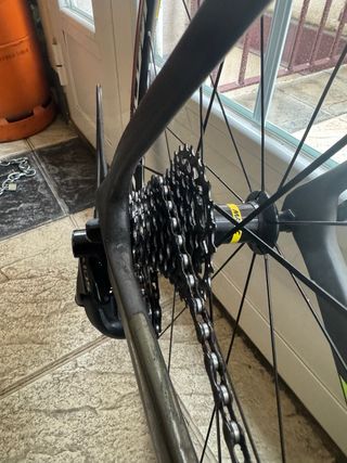 Bicicleta de carretera carbono casi nueva