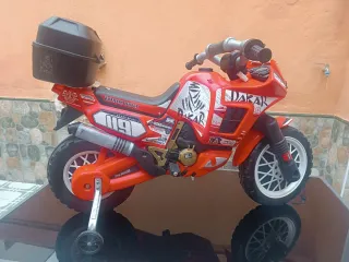 Moto Eléctrica Infantil Dakar Roja
