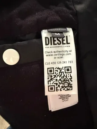 Chaqueta Bomber Diesel Talla L