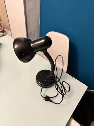 Flexo de mesa negro