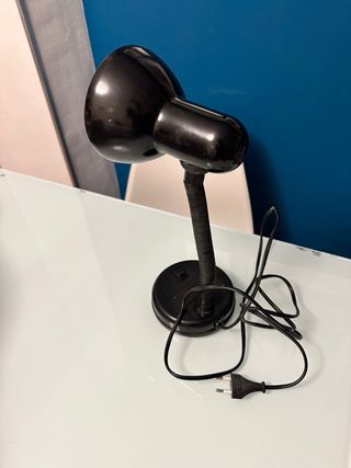 Flexo de mesa negro