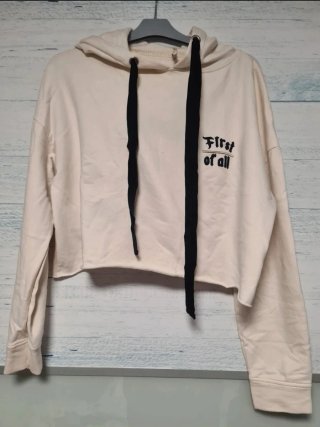 Sudadera Stradivarius Beige Talla M