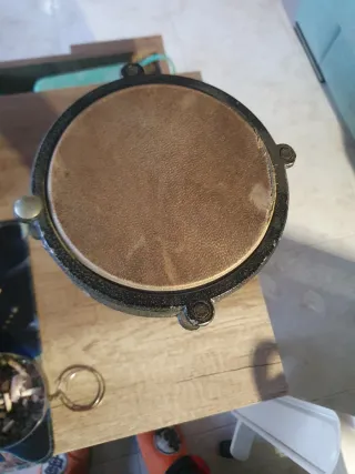 Tambor Darbuka Oriental morado Decorado