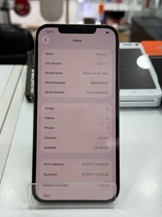 iPhone 12 Pro Max 128GB Oro Segunda Mano