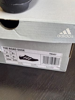 Zapatillas Ciclismo Adidas Negras