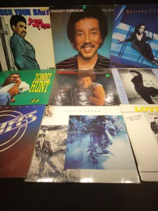 Lote 9 Vinilos Pop Rock R&B Soul