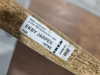 Estantería balda Ikea madera y metal