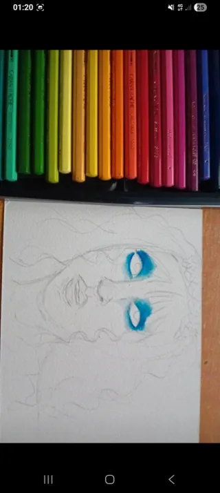 Desenho Lápis de Cor da chappell roan