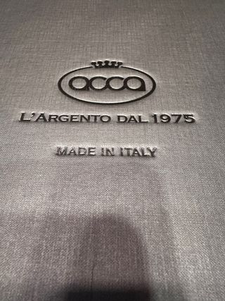 Set Decanter e 2 Bicchieri Cristallo Argento