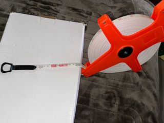 Cinta métrica naranja 100 mtr