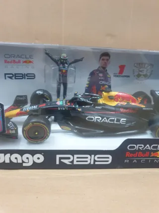 Coche F1 Burago RB19 Red Bull