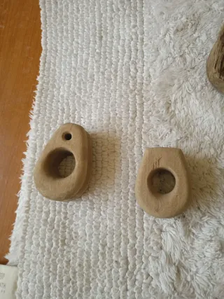 GUARDA CABOS DE MADERA ANTIGUOS